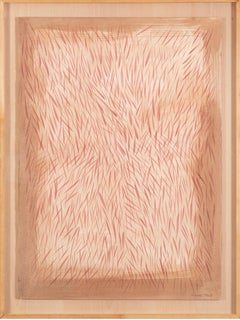 Untitled, mixed media on paper, Vicente Brito Hernández, 20th century