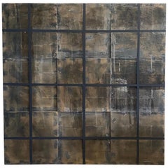 Untitled No. 11 Abstract Geometric 3 Dimensional Painting