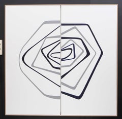 Untitled Oil on Canvas by Jacques Quinet