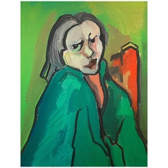 Untitled Painting by California Artist Fay Singer