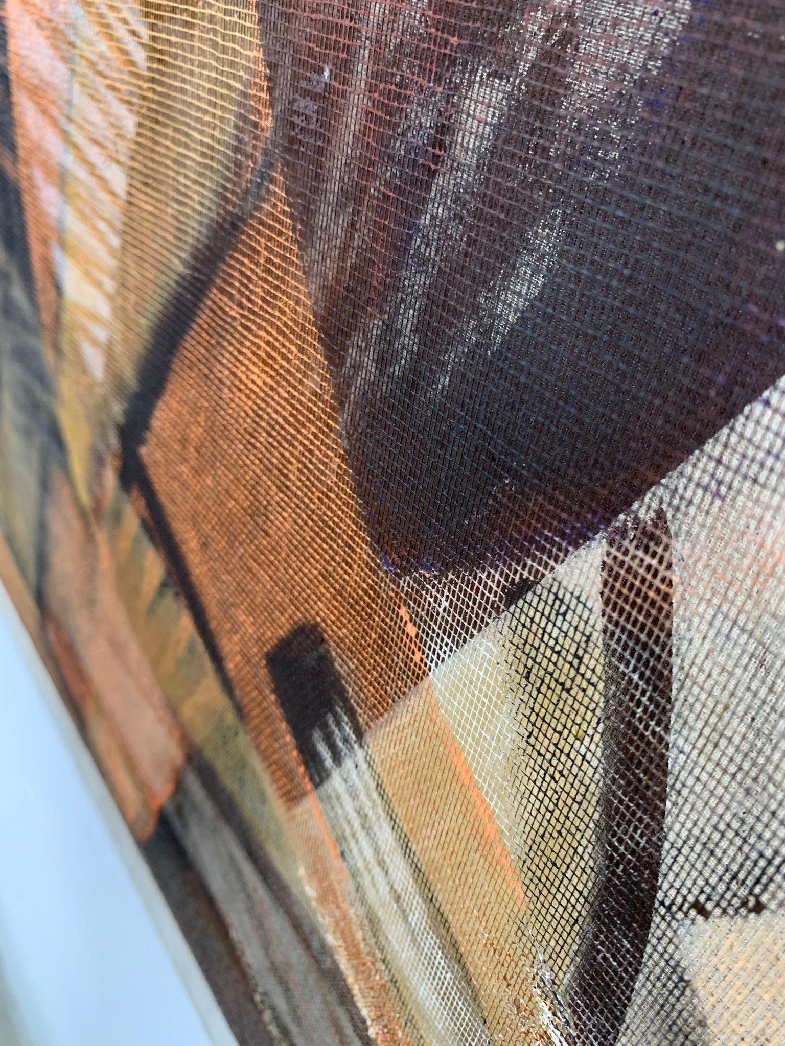 Mid-Century moderno Untitled painting by Isa di Battista Gorini, Italy, 1980s in vendita