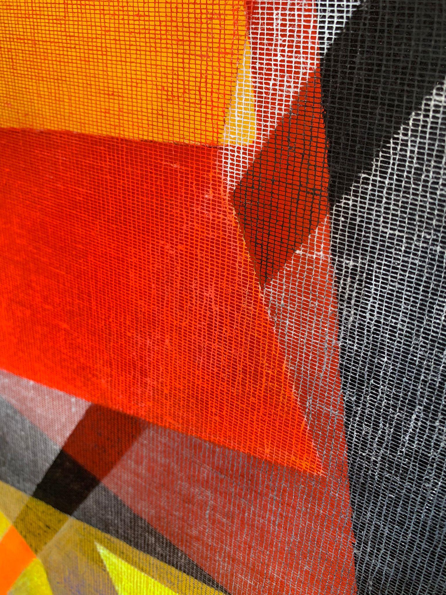 Untitled painting by Isa di Battista Gorini, Italy, 1980s In condizioni discrete in vendita a Milano, IT