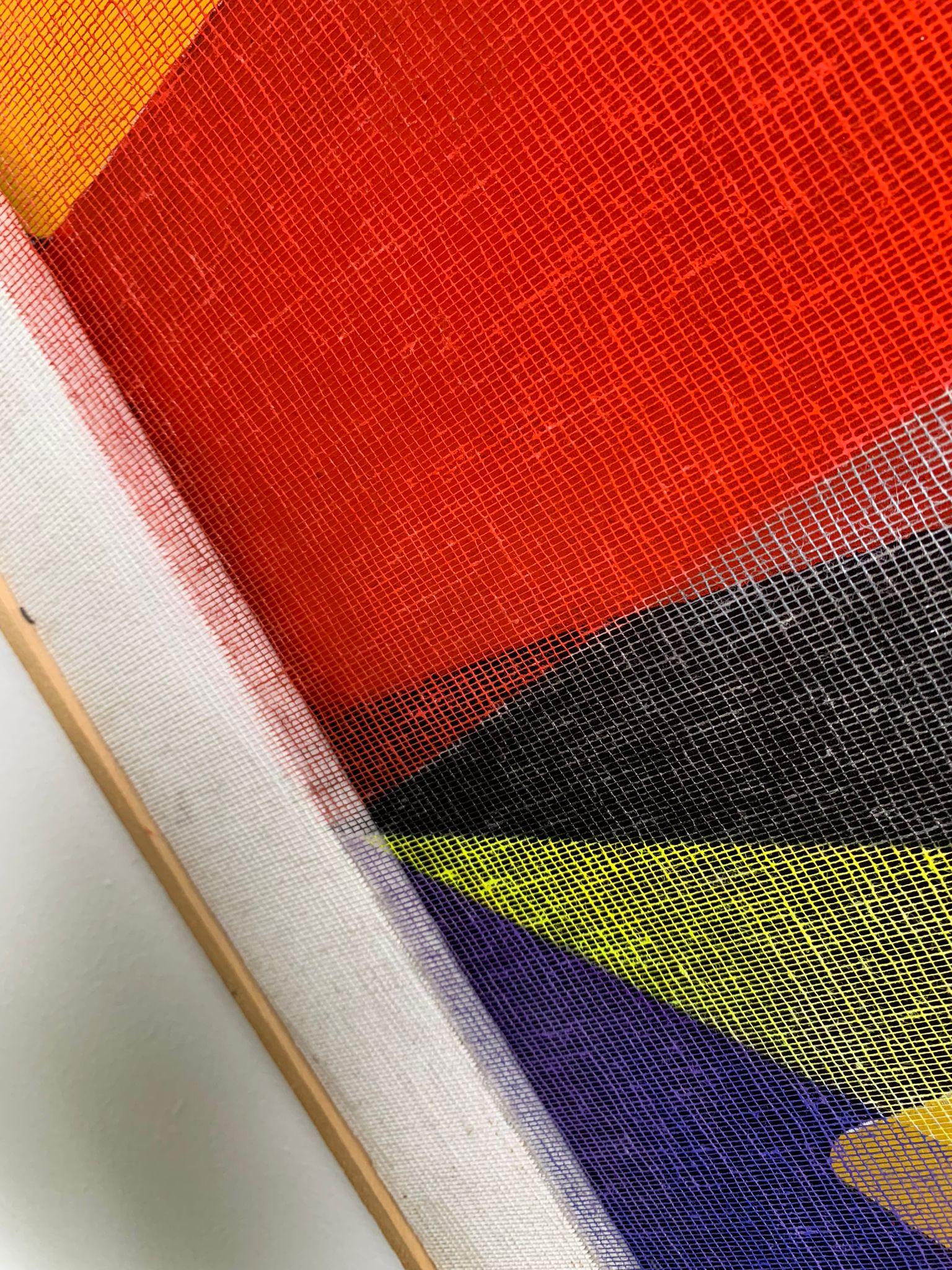 Late 20th Century Untitled painting by Isa di Battista Gorini, Italy, 1980s in vendita