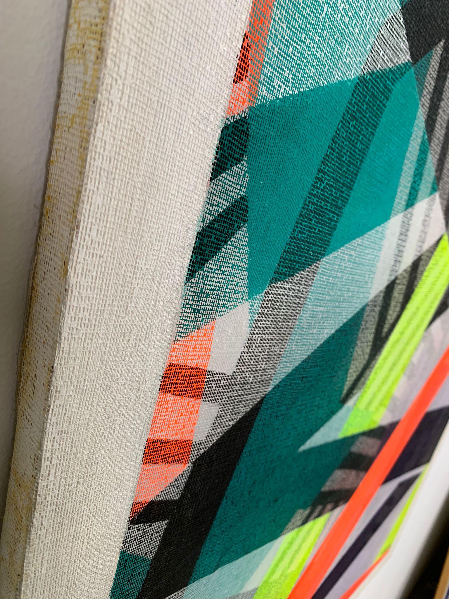 Late 20th Century Untitled painting by Isa di Battista Gorini, Italy, 1980s in vendita