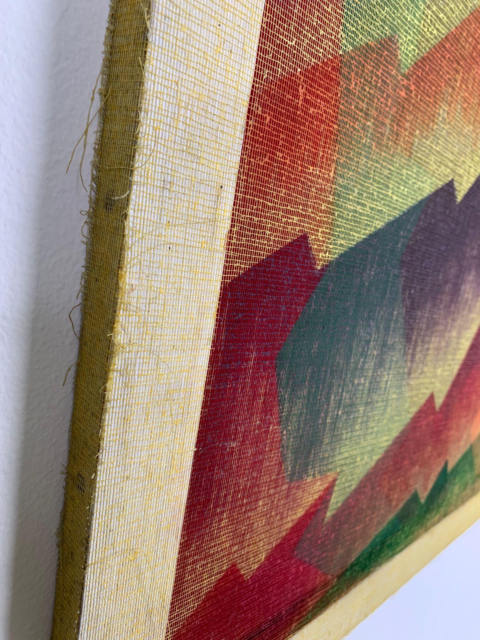 Late 20th Century Untitled painting by Isa di Battista Gorini, Italy, 1980s in vendita