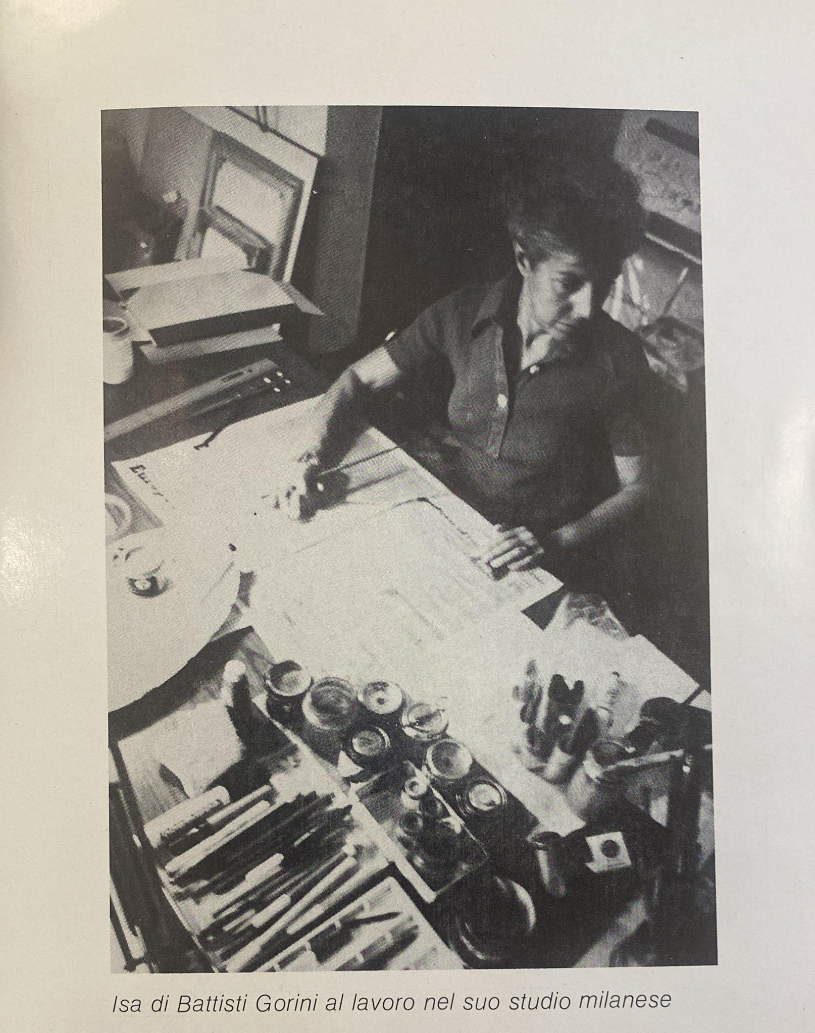 Untitled painting by Isa di Battista Gorini, Italy, 1980s in vendita 1