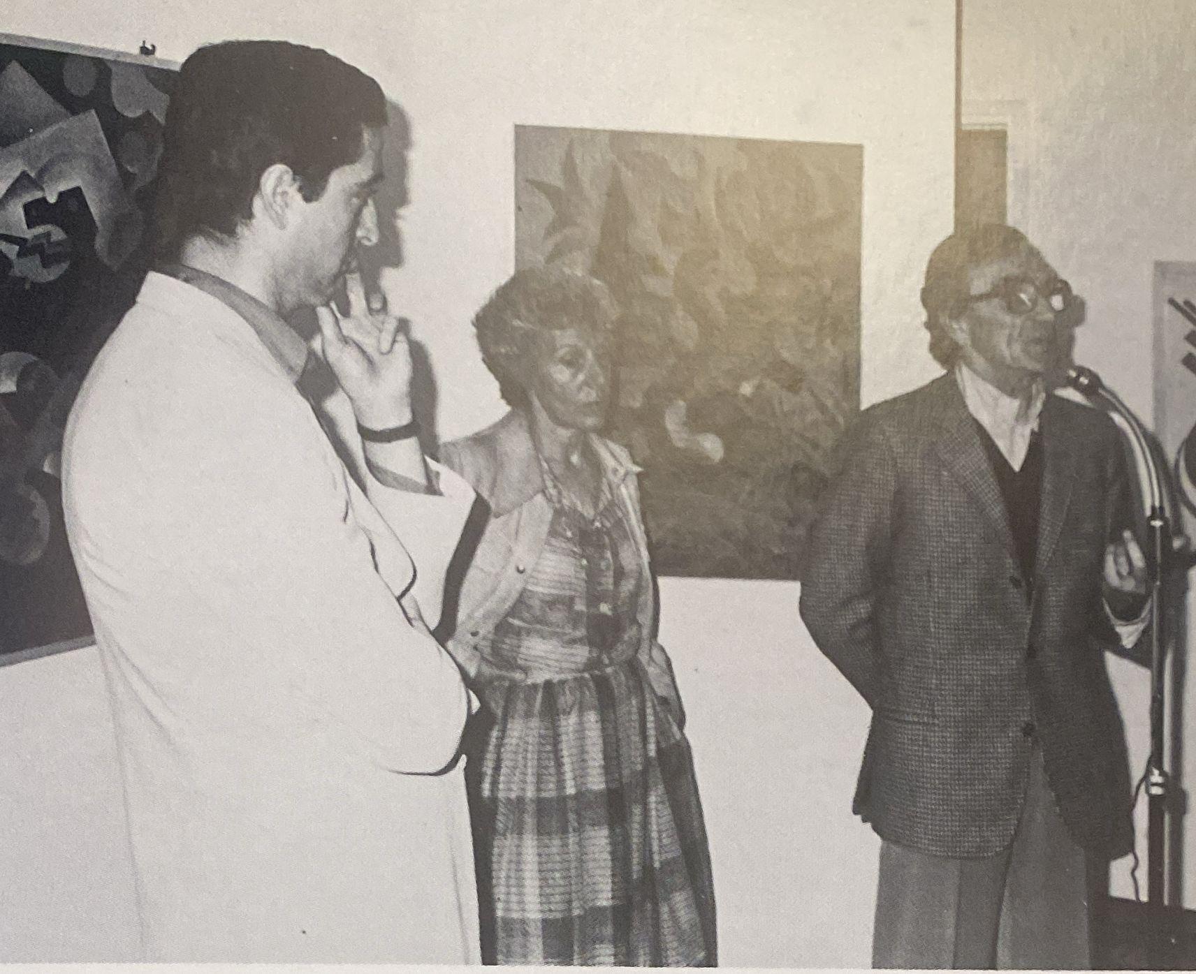 Untitled painting by Isa di Battista Gorini, Italy, 1980s in vendita 2