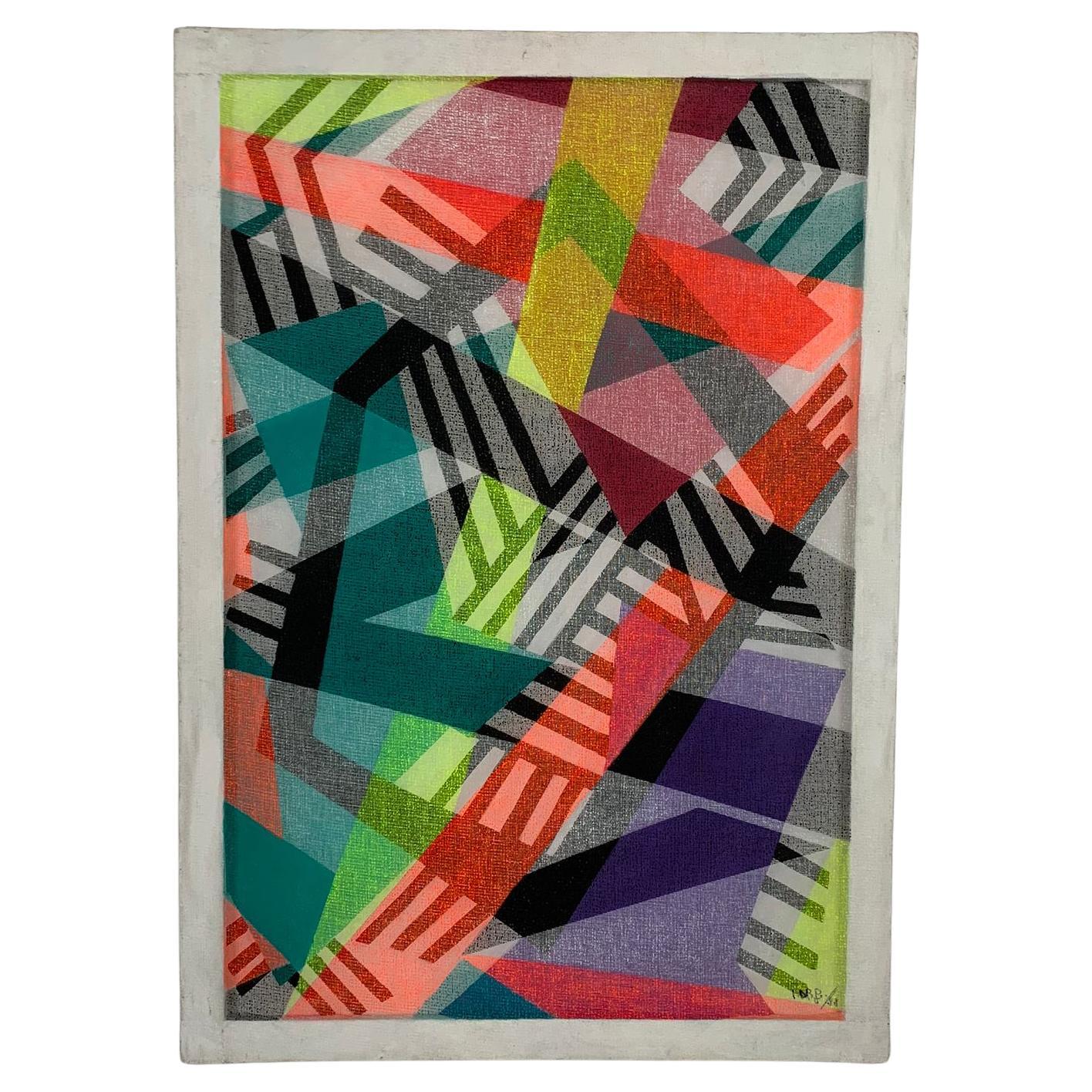Untitled painting by Isa di Battista Gorini, Italy, 1980s