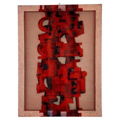 Untitled painting by Isa di Battista Gorini, Italy, 1980s