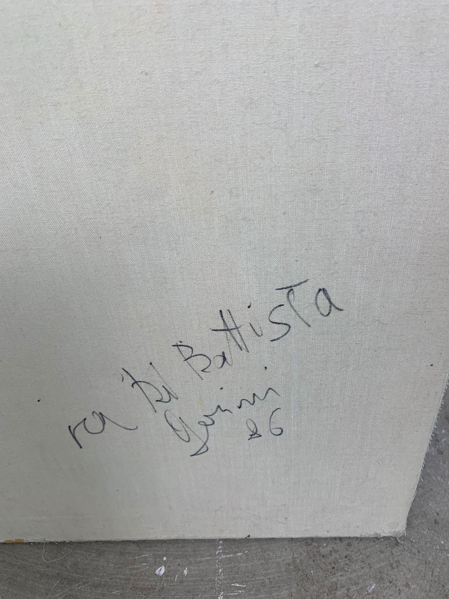 Untitled painting by Isa di Battista Gorini, Italy, 1986 In condizioni buone in vendita a Milano, IT