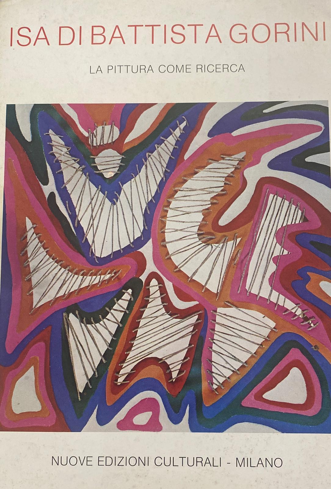 Late 20th Century Untitled painting by Isa di Battista Gorini, Italy, 1986 in vendita