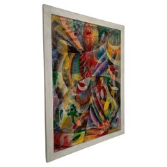 Untitled painting by Isa di Battista Gorini, Italy, 1986