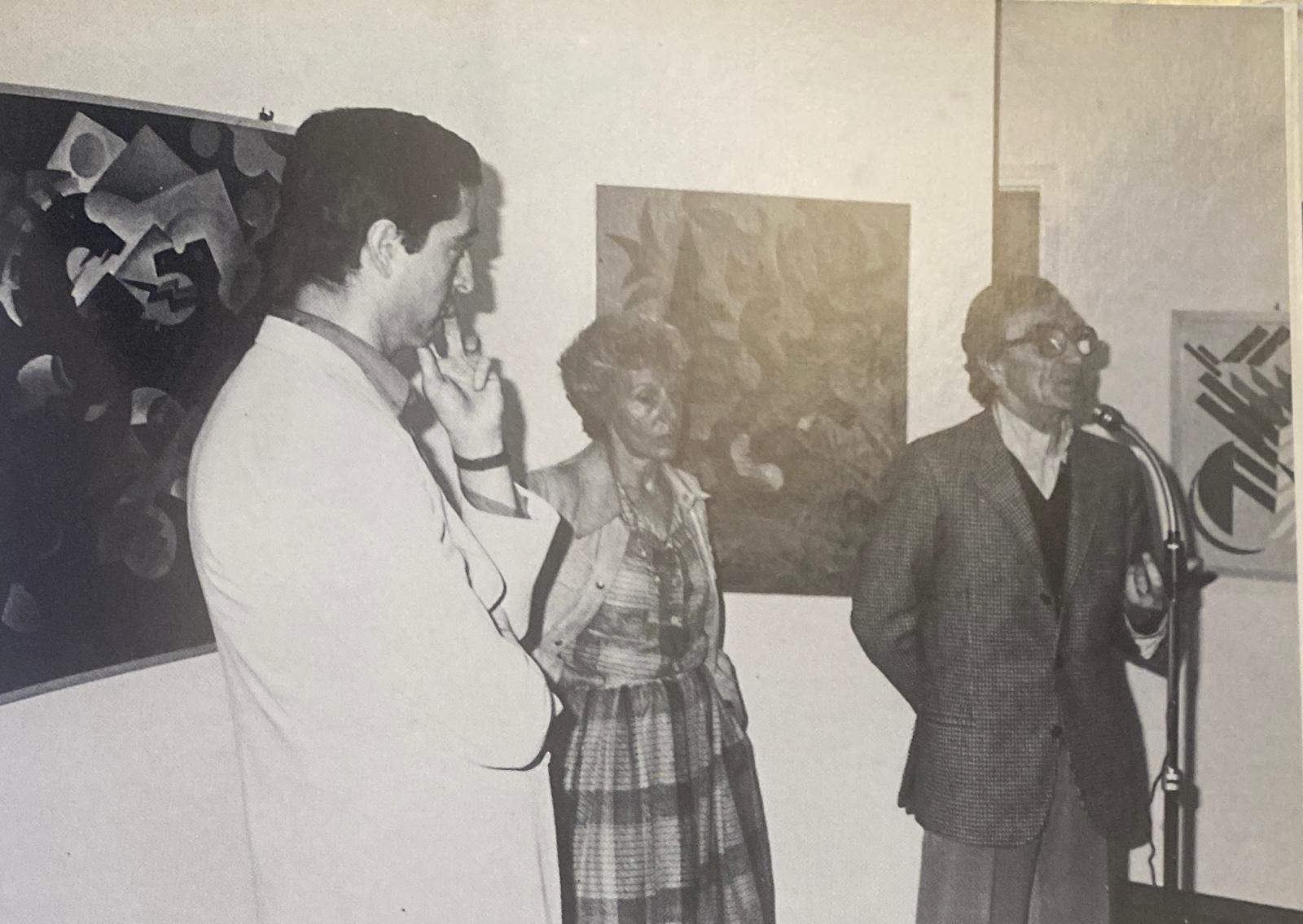 Tela Untitled painting by Isa di Battista Gorini, Italy, 1999s in vendita