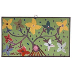 Untitled Painting on Wood Panel by Mose Tolliver Untitled Painting on Wood Panel by Mose Tolliver