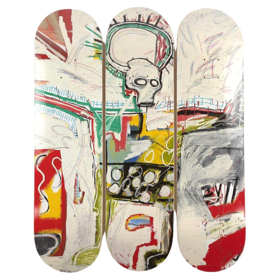 Untitled 'Rotterdam' Skateboard Decks after Jean-Michel Basquiat