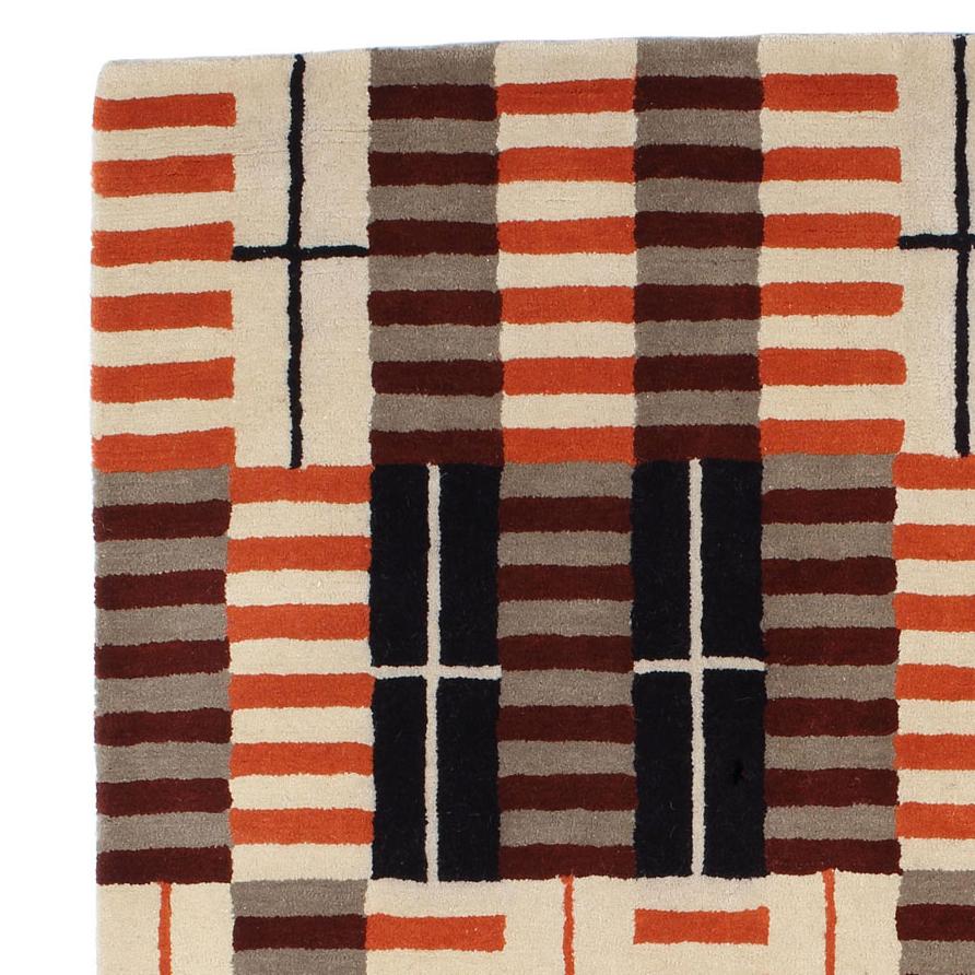 Untitled (1926)
100% hand-tufted wool
Measures: 5.9 x 3.8 feet
or 71 x 46 inches; 180 x 116 cm
Edition of 150

Produced in association with the Josef and Anni Albers Foundation and Christopher Farr.

This hand-tufted wool rug by Anni Albers