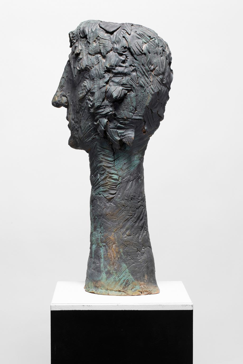 Judy Brady: Keramikkopf mit Skulptur im Zustand „Gut“ im Angebot in Bloomfield Hills, MI