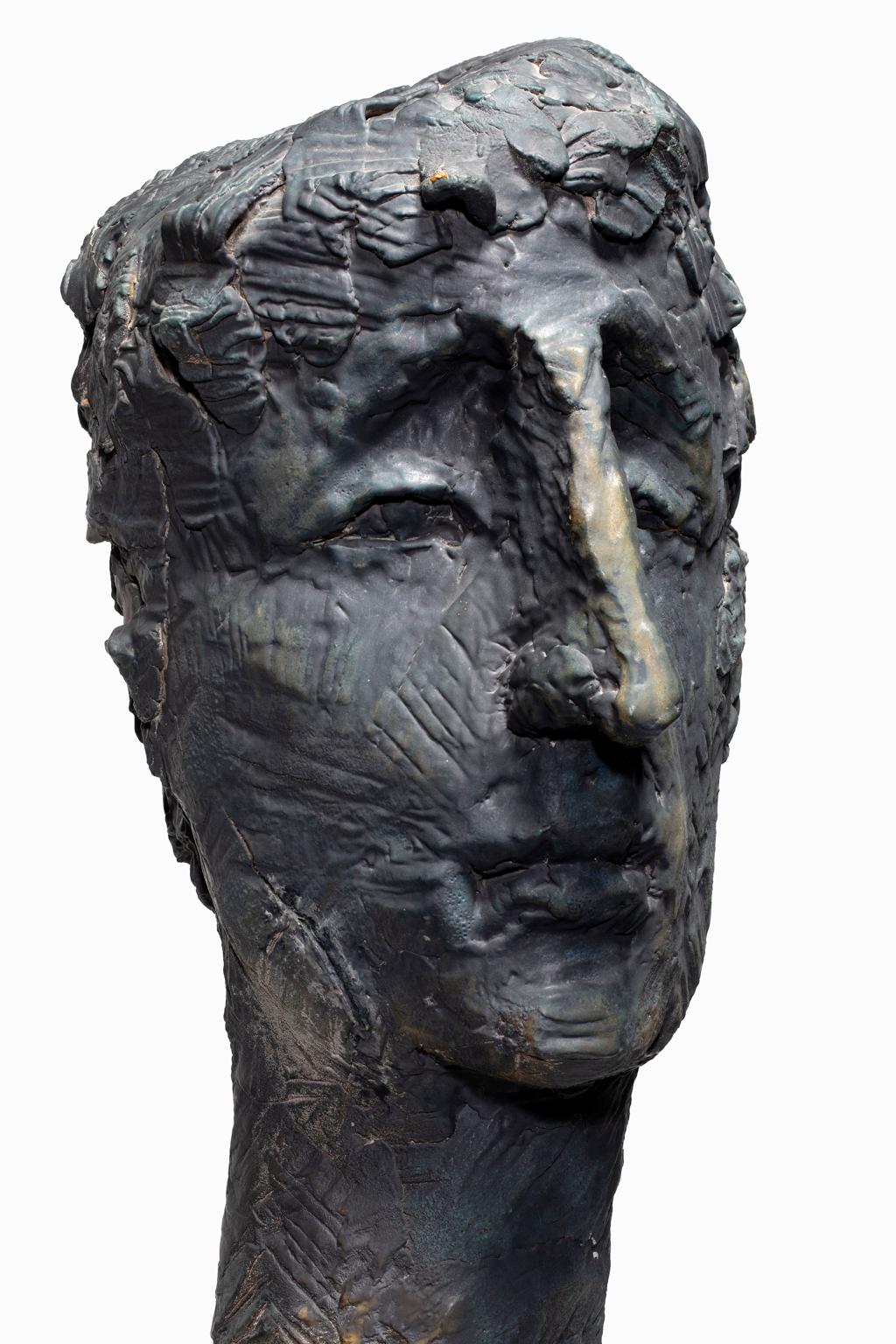 Judy Brady Sculpted Ceramic Head For Sale 2