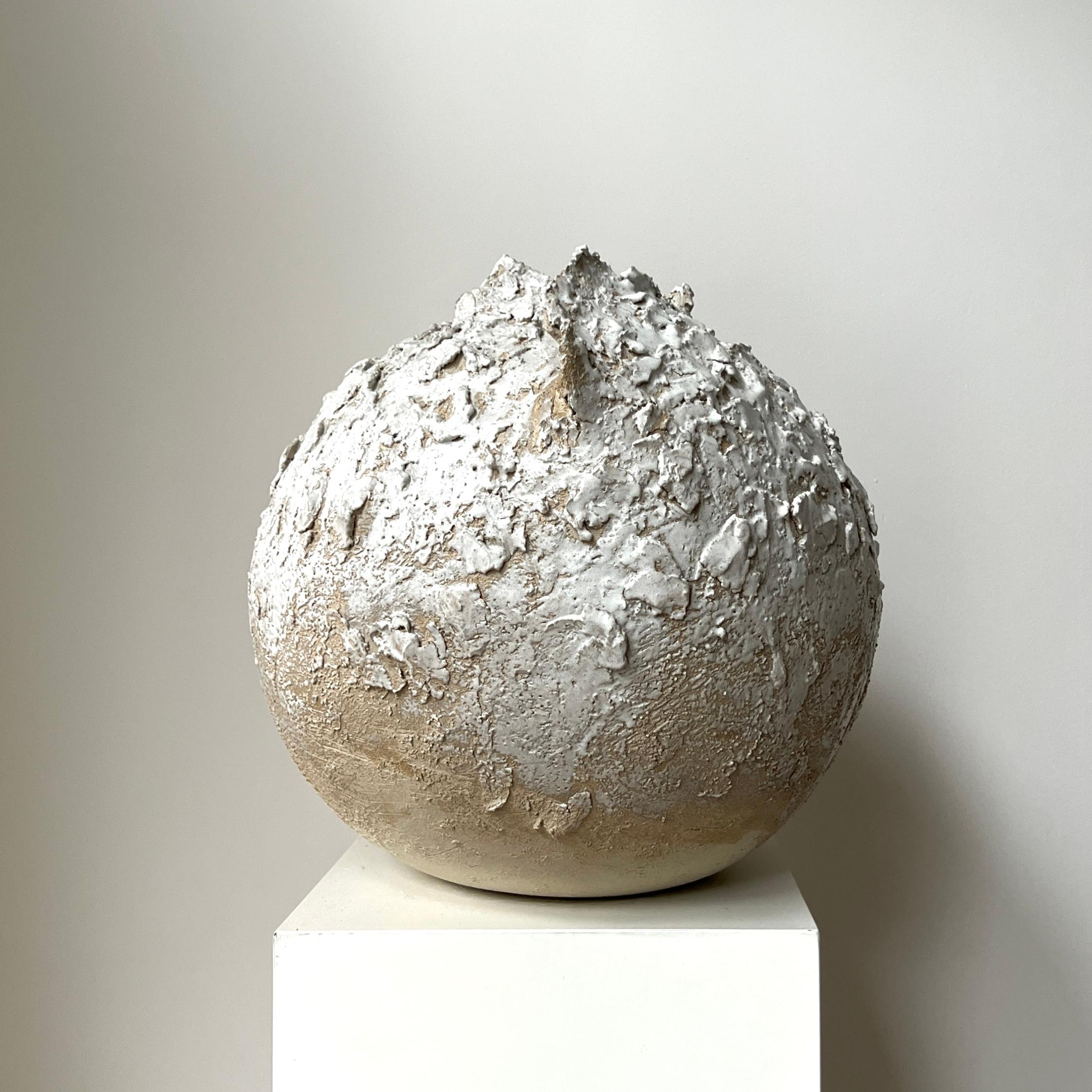 Contemporary Untitled Stoneware Sculpture 11 by Laura Pasquino For Sale