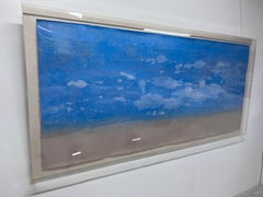 Untitled Watercolor in Large Plexiglass Box by Ruth Rodman