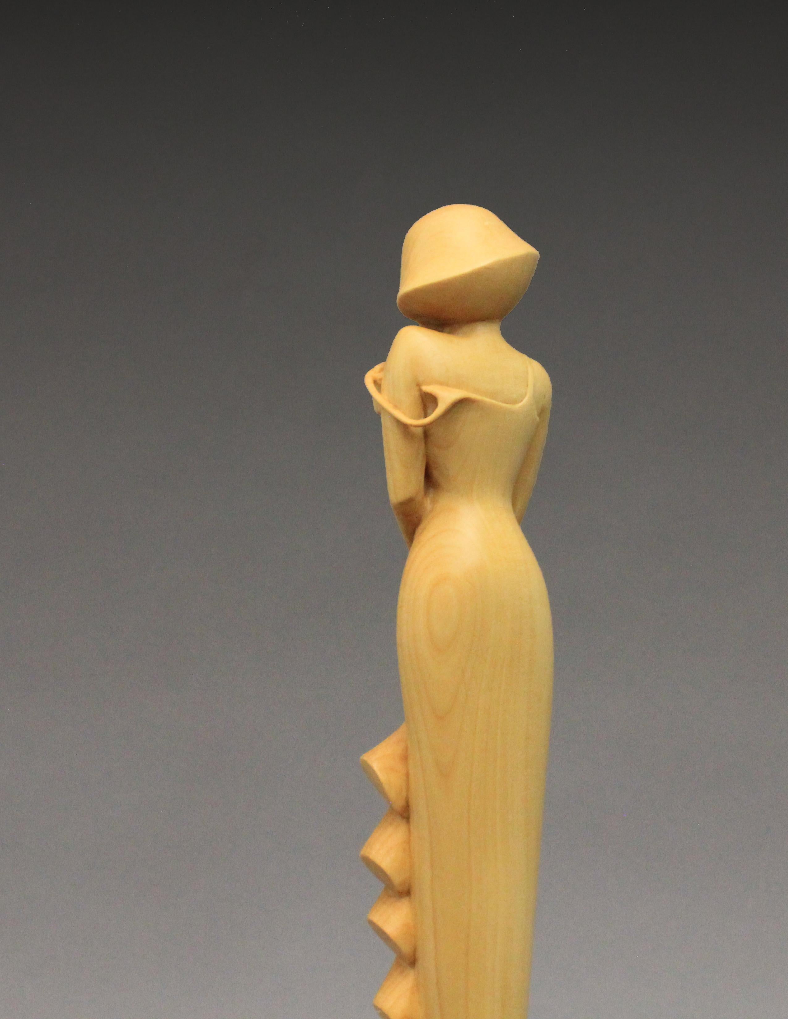 American Untitled, Wood Sculpture by Nairi Safaryan For Sale