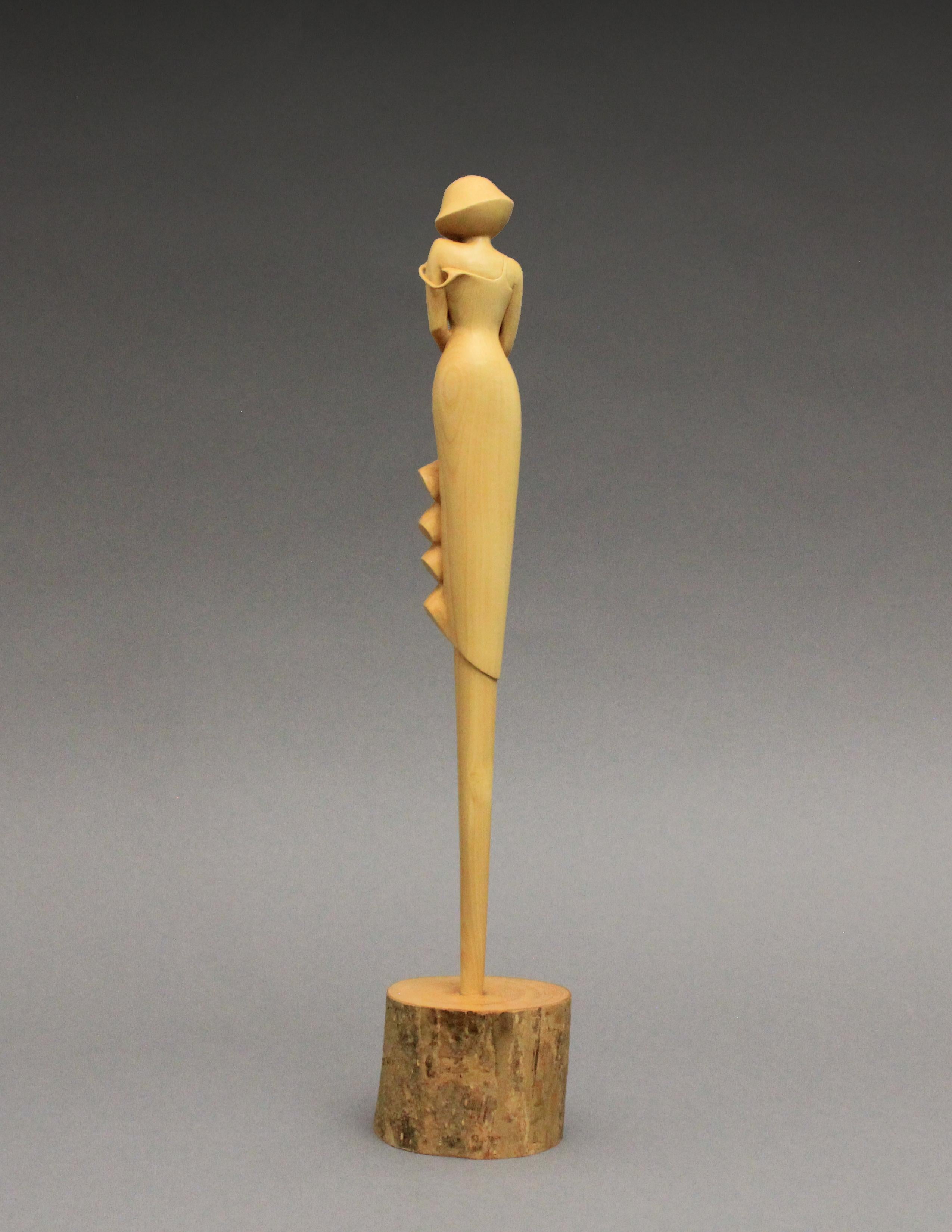 Sculpté Sans titre, sculpture en bois de Nairi Safaryan en vente