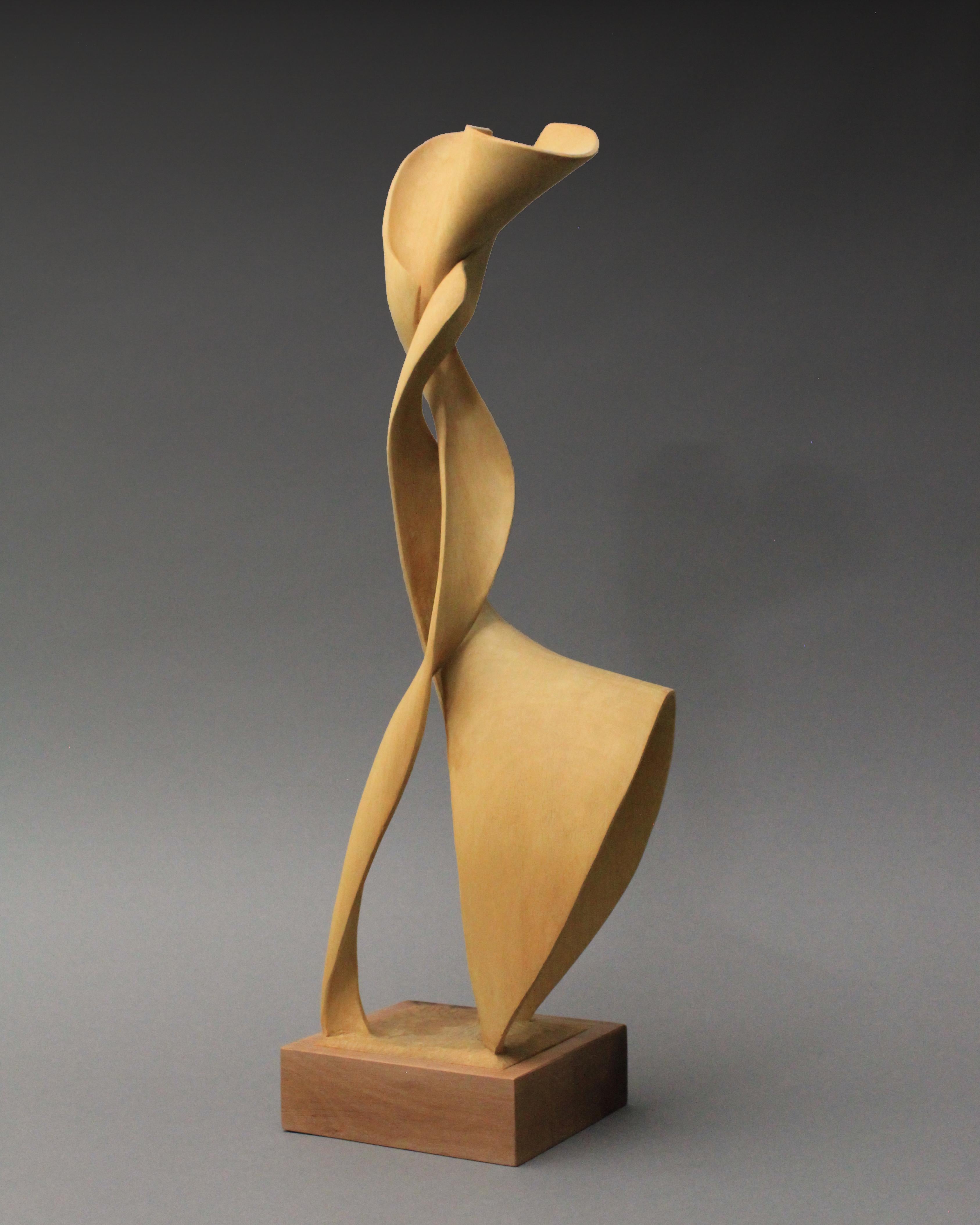 Untitled, wood sculpture by Nairi Safaryan In New Condition For Sale In Santa Clarita, CA
