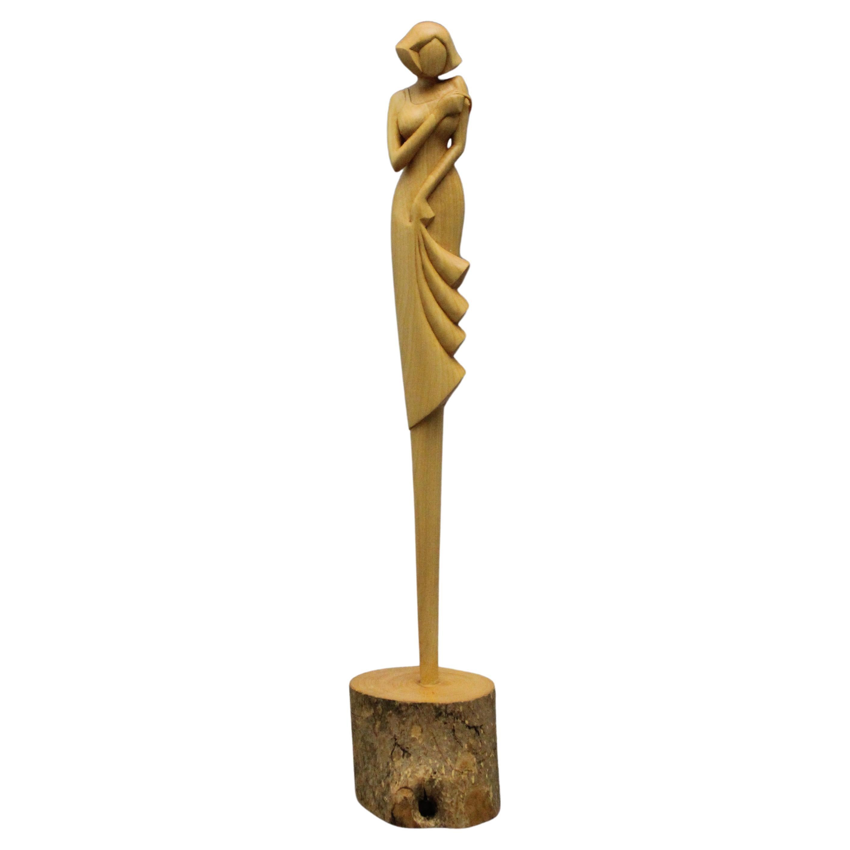 Untitled, Wood Sculpture by Nairi Safaryan For Sale