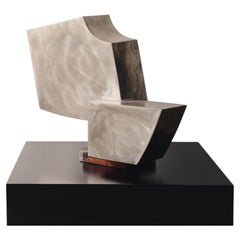 Untitled work in steel by Jean Laugier