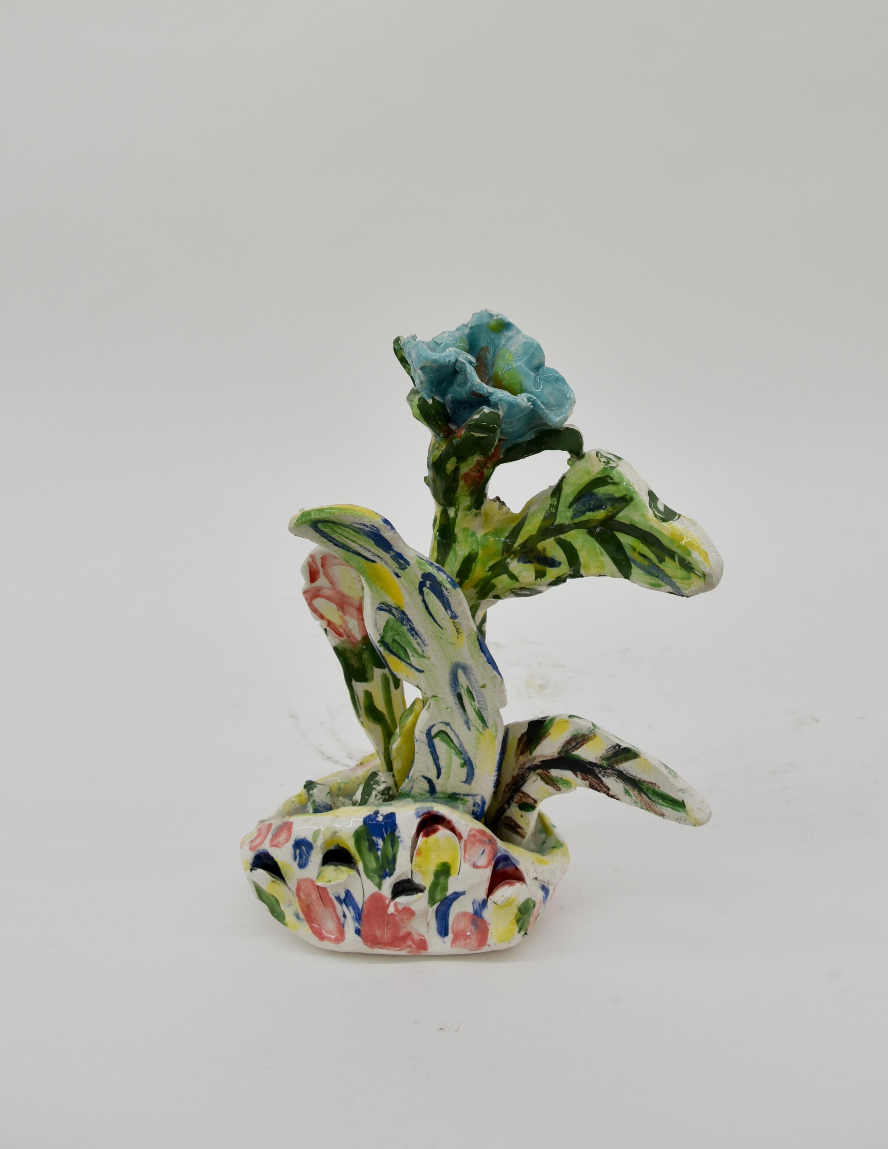Hand-Crafted Untitled XXXXII. Glazed Ceramic Sculpture For Sale