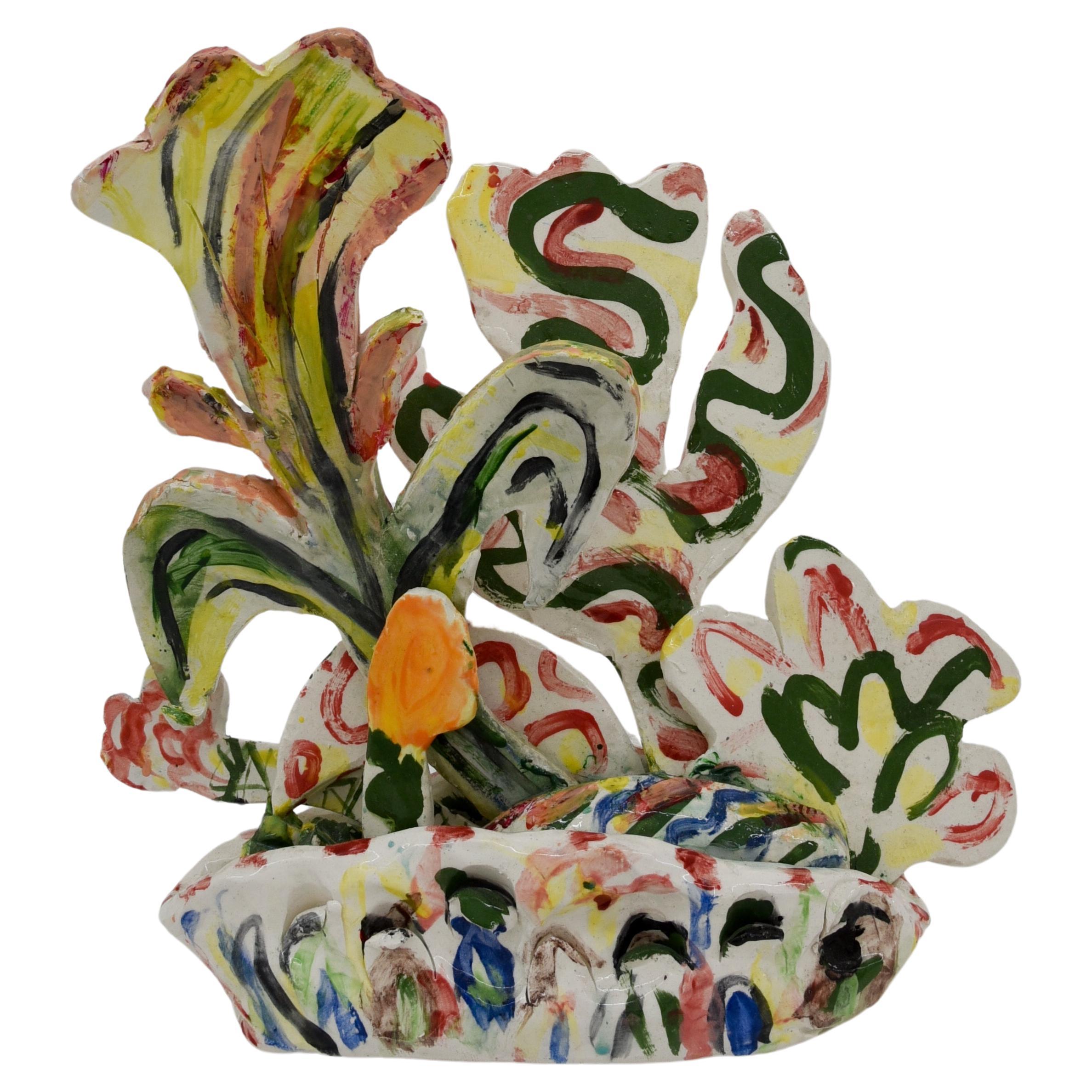 Untitled XXXXVIII. Glazed Ceramic Sculpture For Sale