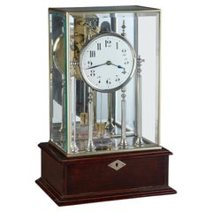 Vintage Untouched four glass electrical mantel clock from "Scott"