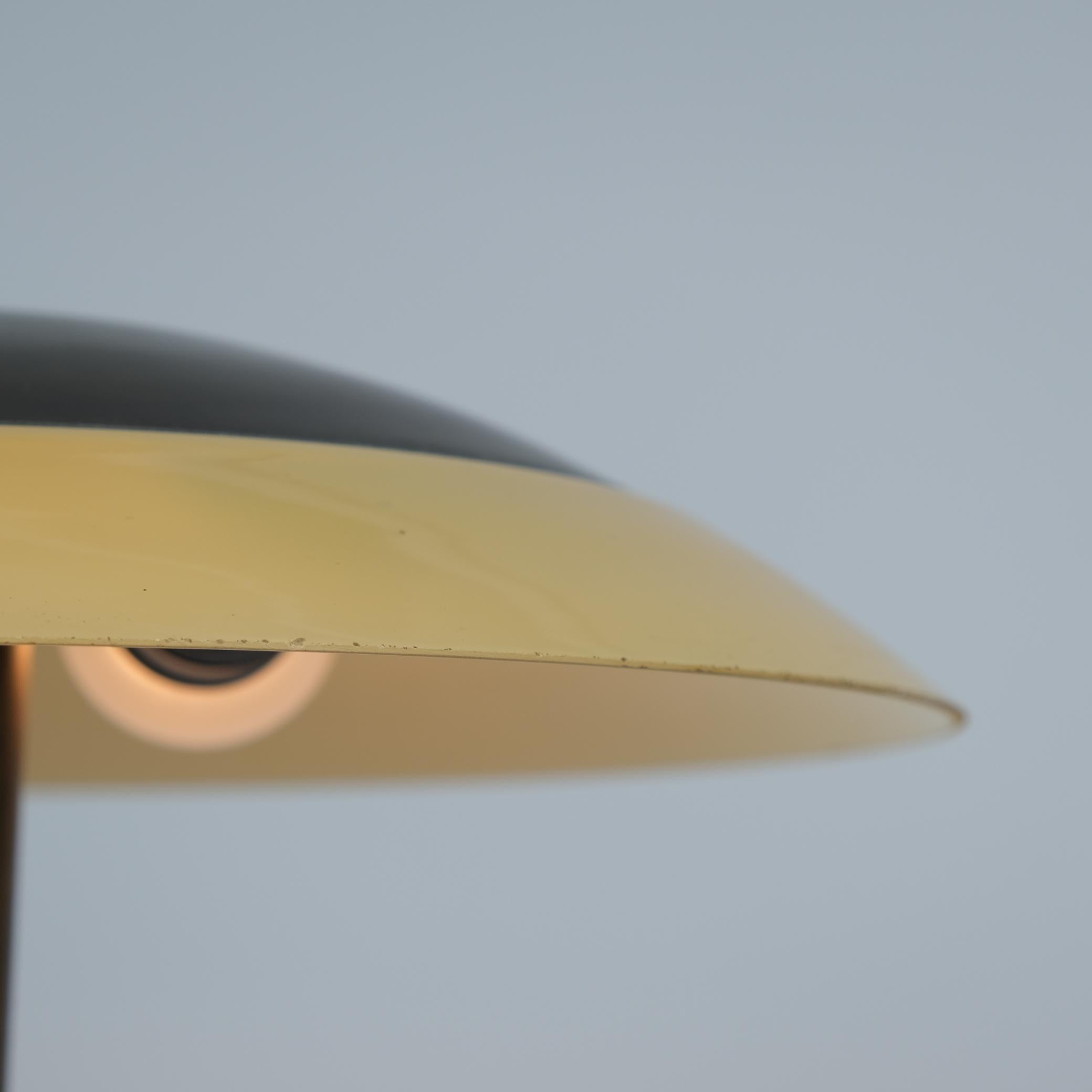 Brass 'Untouched' Paavo Tynell Umbrella Table Lamp Model 5061, Taito 1952-53 For Sale
