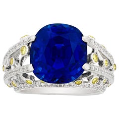 Untreated Ceylon Sapphire Ring by Fred, 15.24 Carat