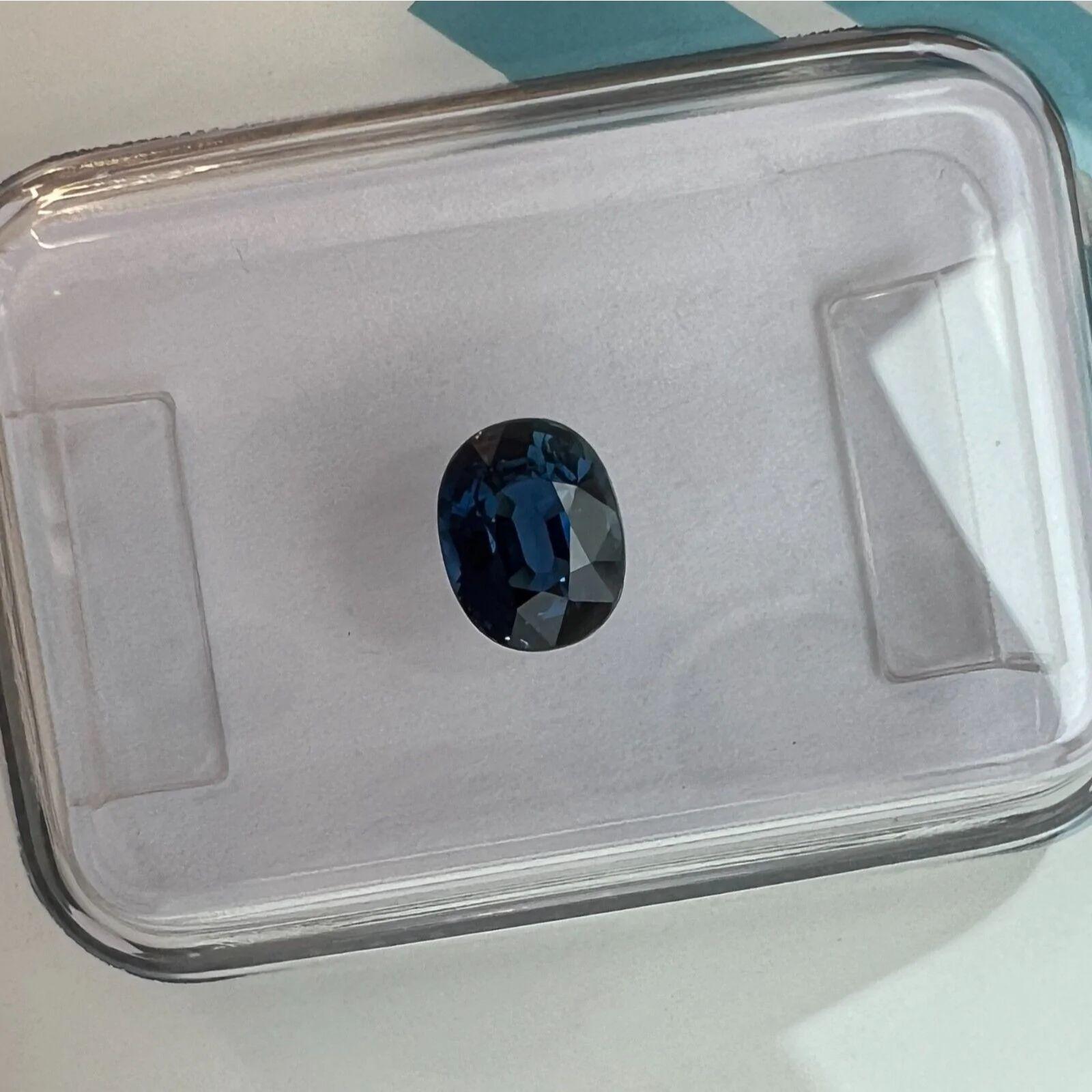 Untreated Cushion Cut Blue Sapphire 0.63ct IGI Certified Loose Gem 5.4x4.3mm

Natural Untreated Deep Blue Sapphire Gemstone IGI Certified.
0.63 Carat stone with an excellent cushion cut and excellent clarity, a very clean stone.
Fully certified by