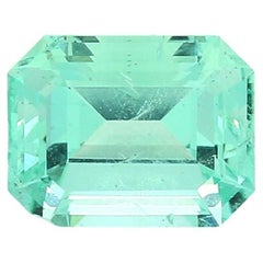 Untreated Emerald Cut Ring Gem 2.28 Carat ICL Certified