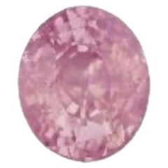 Zaffiro rosa non trattato con opalescenza, 4,14 carati