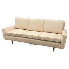 Unusal No.26 Florence Knoll 3-Seater Sofa with Wooden Legs