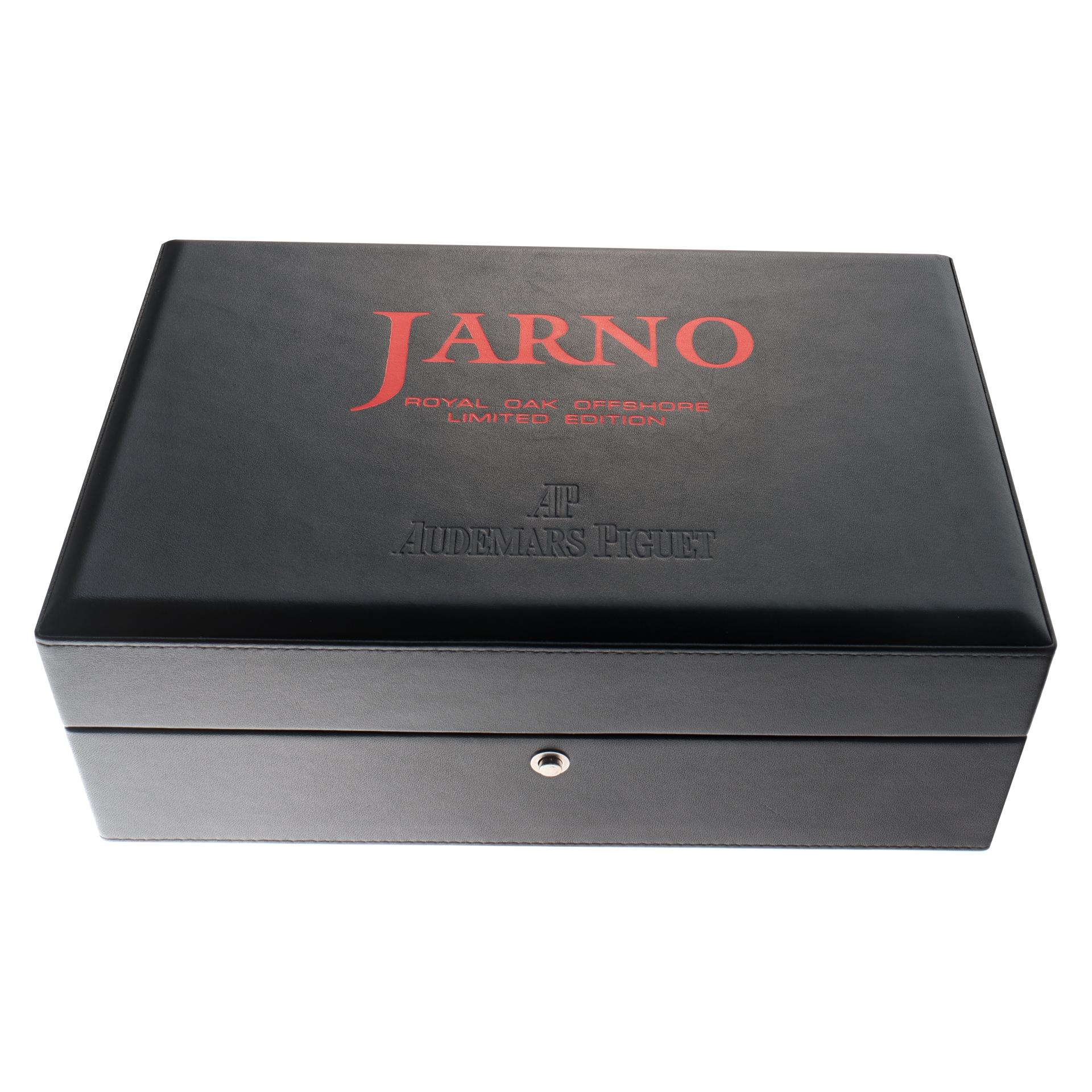 Audemars Piguet Royal Oak Offshore « Jarno Trulli » 42 mm 26202AU.OO.D002CA en vente 2