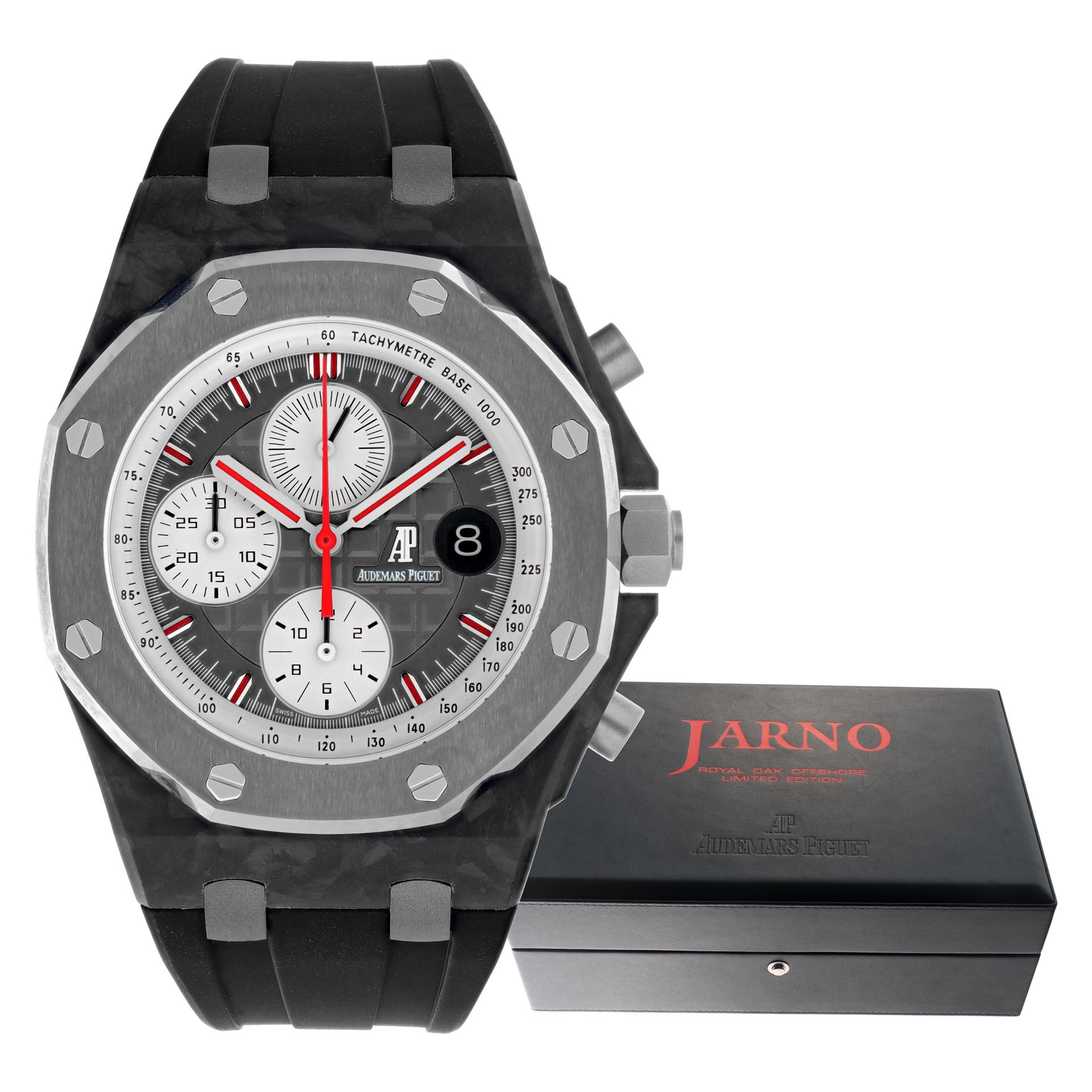 Audemars Piguet Royal Oak Offshore « Jarno Trulli » 42 mm 26202AU.OO.D002CA en vente 3