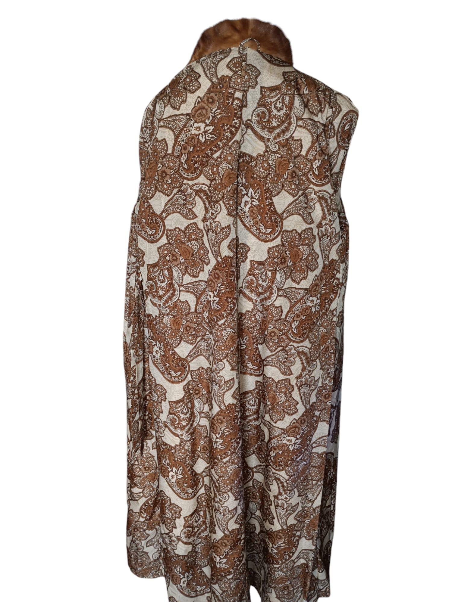 Unused Birger Christensen full pelt whiskey Mink Fur Coat (14/L) For Sale 13