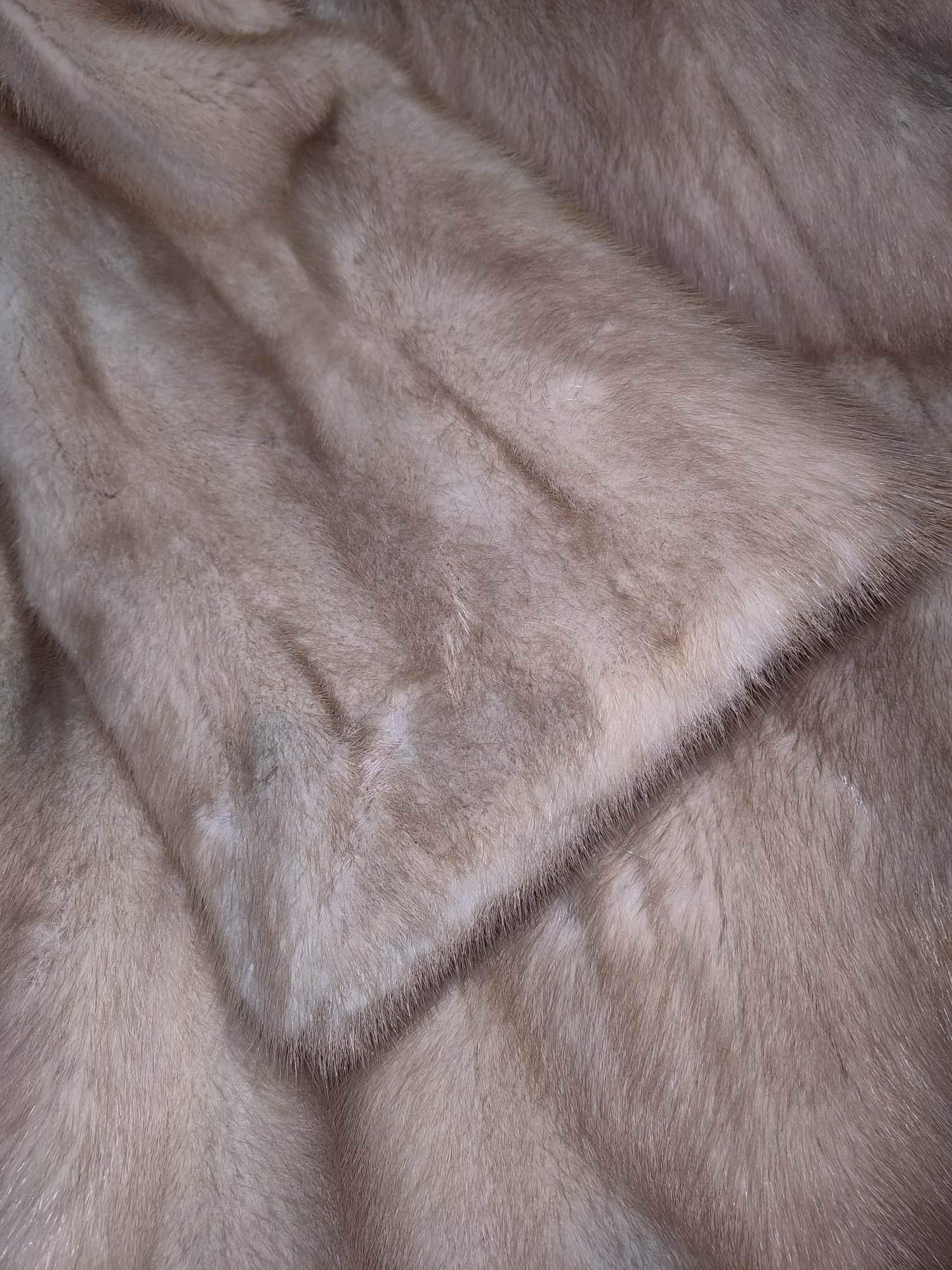 ~Unused Blush Pastel Mink Fur Coat (Size 12 - L)  4
