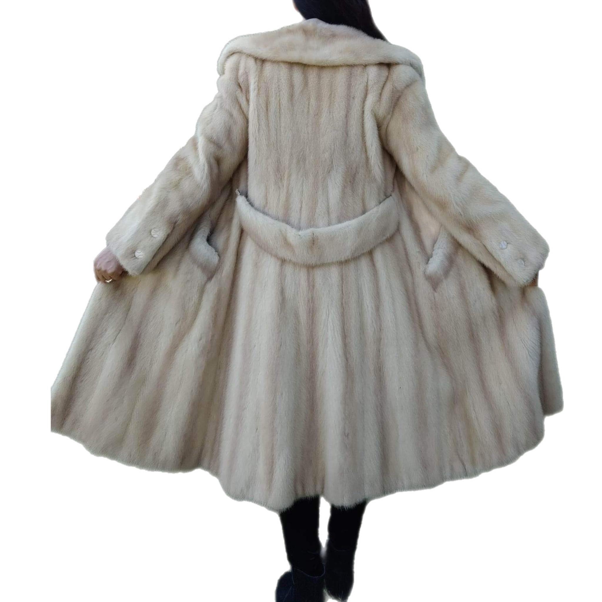 ~Unused Blush Pastel Mink Fur Coat (Size 6 - S)  6