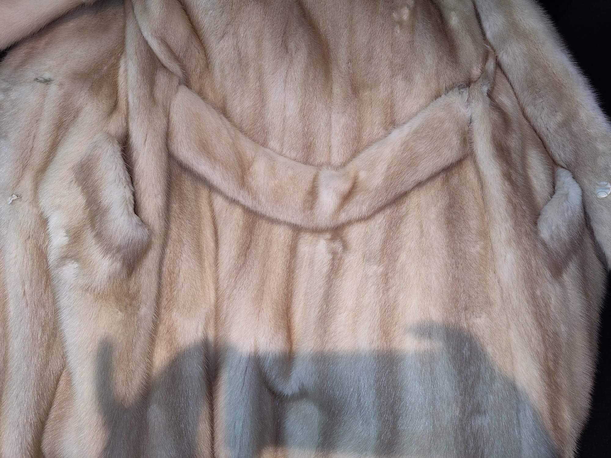 ~Unused Blush Pastel Mink Fur Coat (Size 6 - S)  9