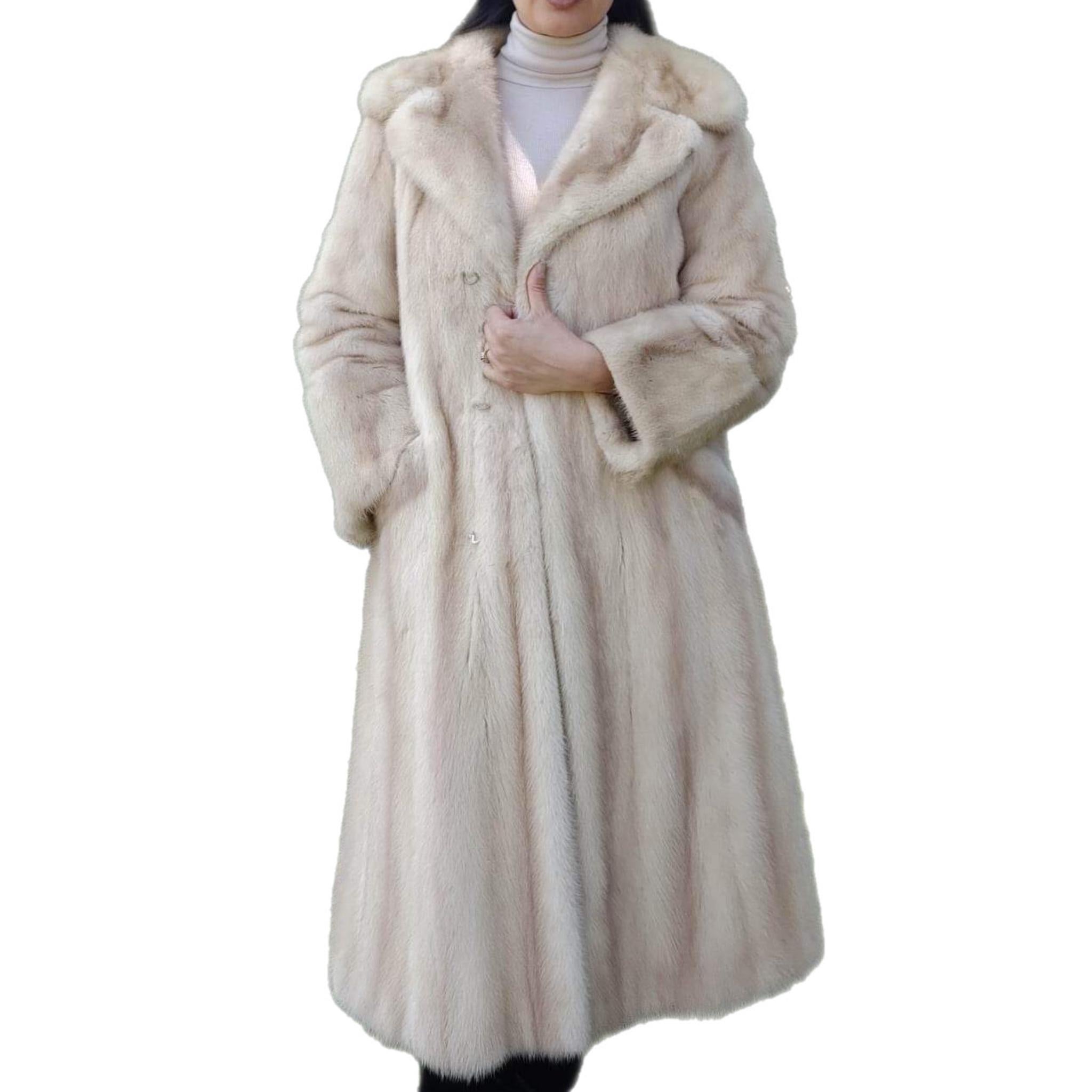 ~Unused Blush Pastel Mink Fur Coat (Size 6 - S)  5