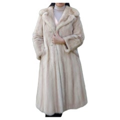 Vintage ~Unused Blush Pastel Mink Fur Coat (Size 6 - S) 