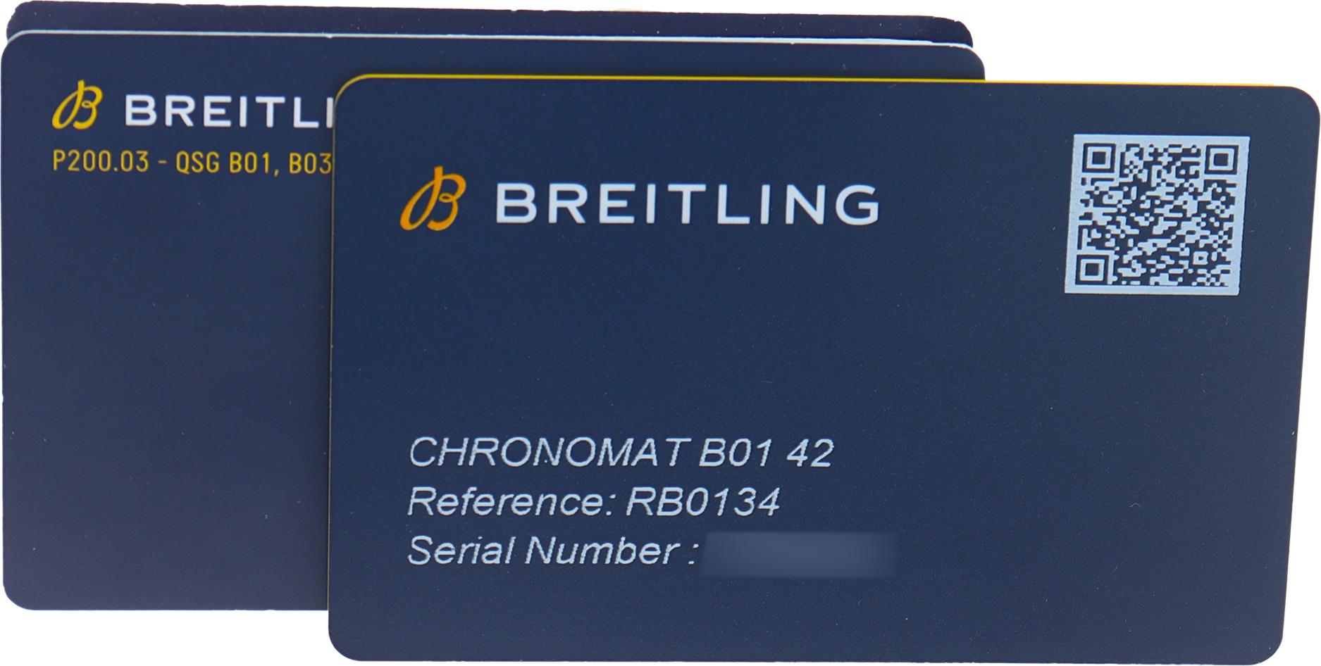 Unused Breitling Chronomat BO1 42mm 3399996 1