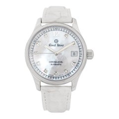 Unbenutzt Ernst Benz ChronoJewel Edelstahl Automatik-Armbanduhr Ref GC30242
