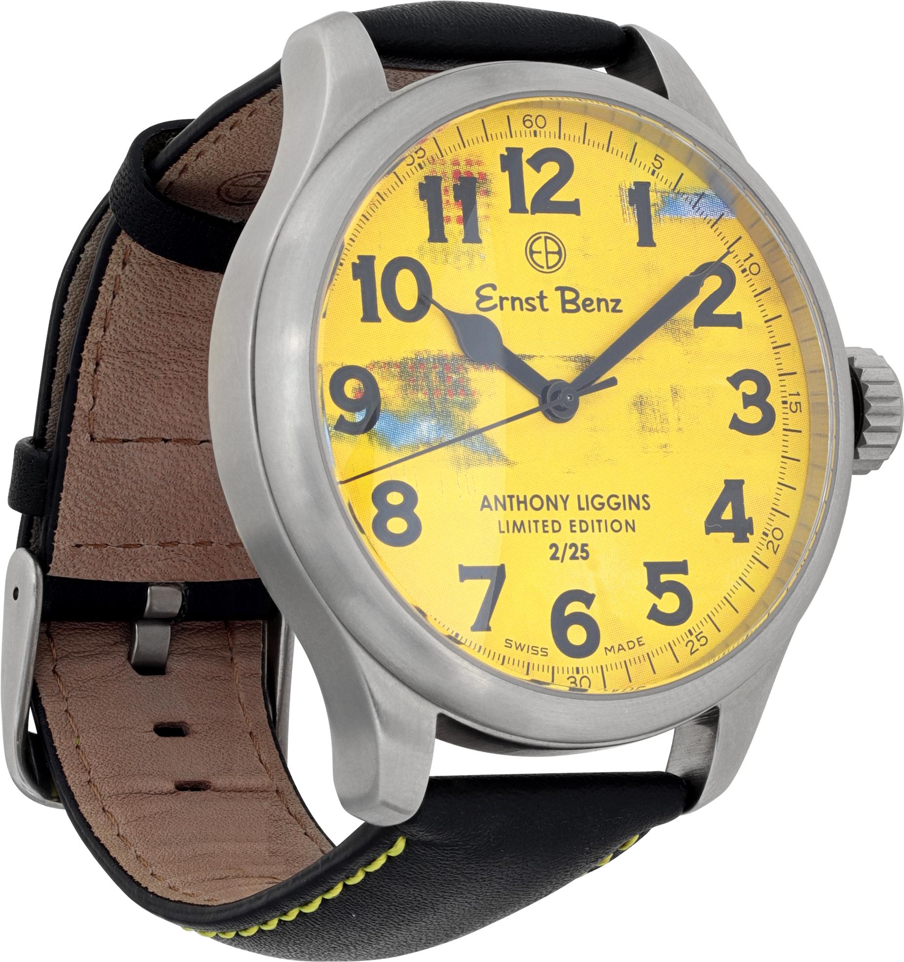 Unused Ernst Benz Chronosport 47mm GC10200-AL 3 In Excellent Condition For Sale In Surfside, FL