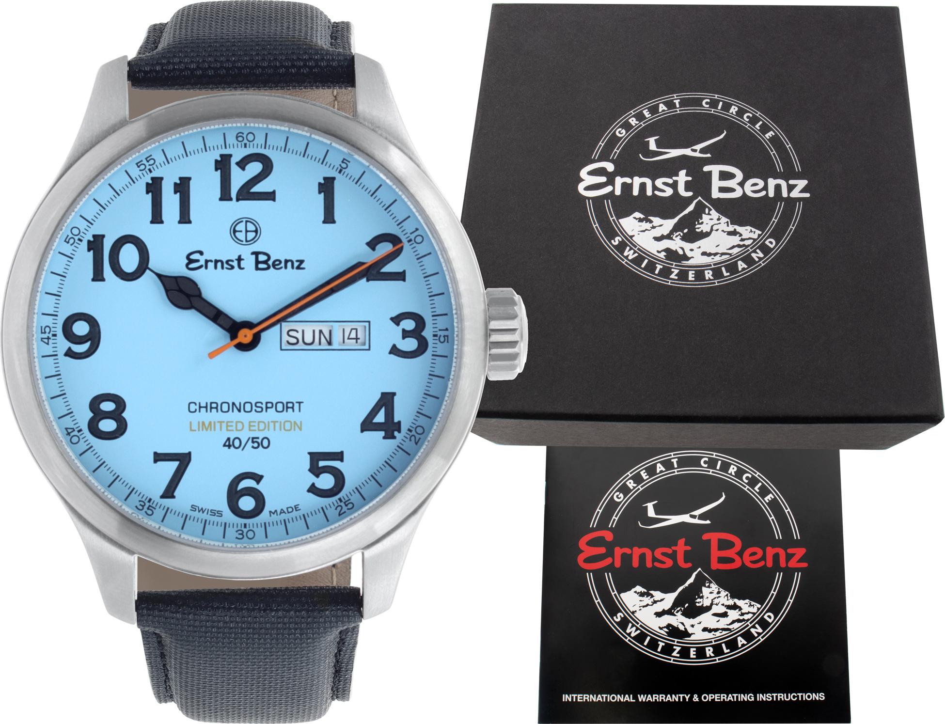 Unused Ernst Benz Chronosport 47mm GC10200/CR1 For Sale 3